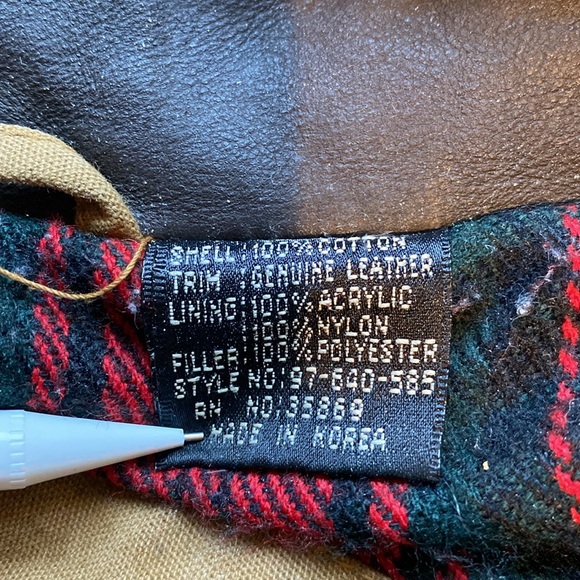 Vintage Roper Flannel Lined Canvas Work Jacket: Size Extra Large - Picture 10 of 10